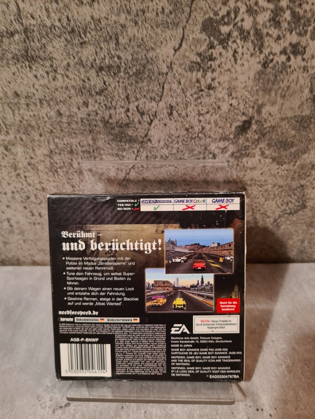 Nintendo Gameboy Advance Need for Speed Most Wanted mit OVP und Anleitung NOE - T-Retro-Games 