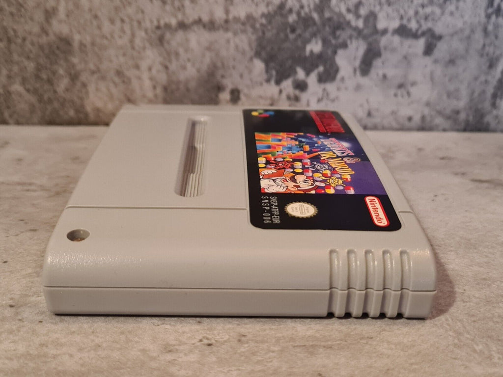 SNES Super Nintendo Tetris & Dr. Mario EUR Modul - T-Retro-Games 