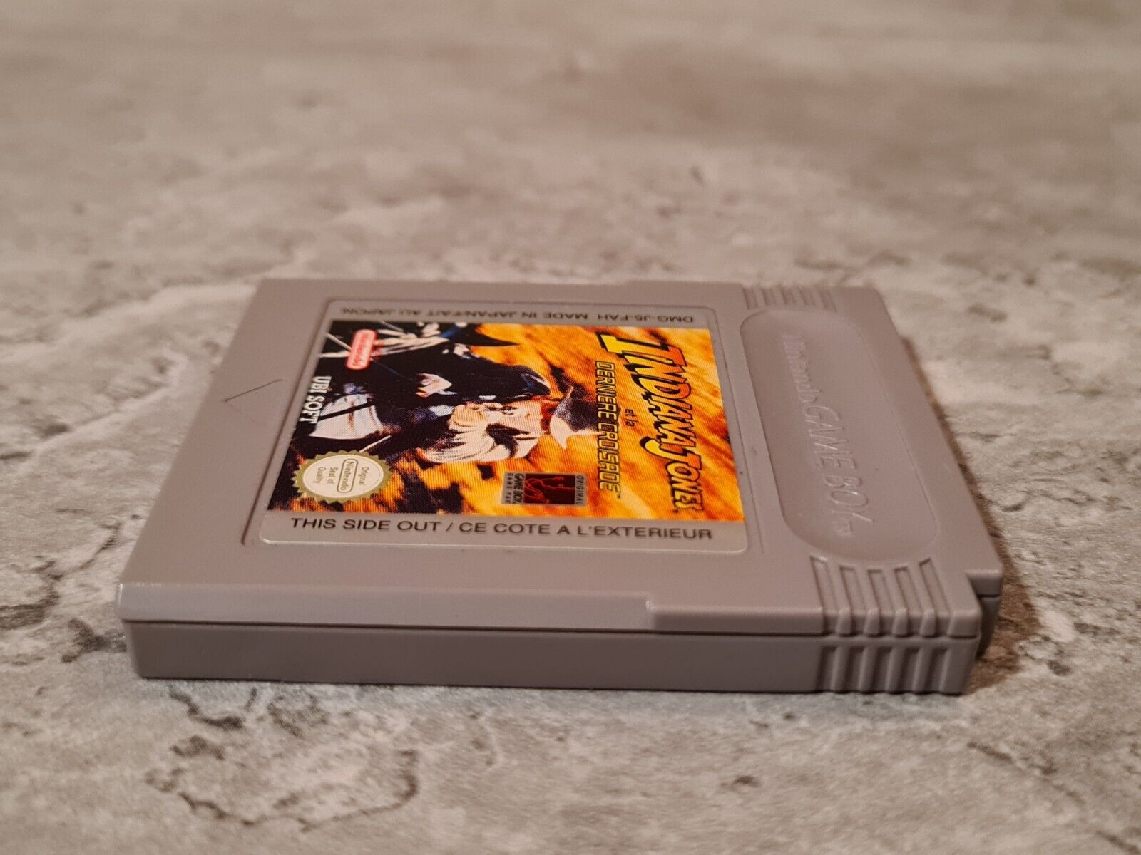Nintendo Game Boy Classic Spiel Indiana Jones et la Derniere Croisade Modul FAH - T-Retro-Games 