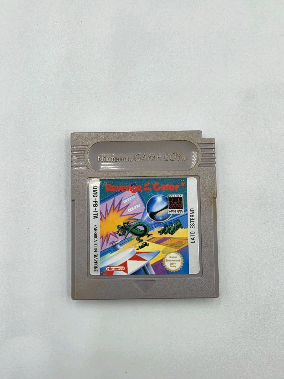Nintendo Game Boy Classic Spiel Revenge of the Gator mit OVP und Anleitung ITA