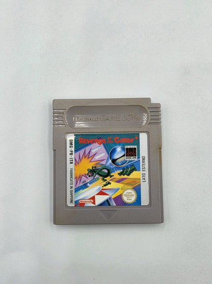 Nintendo Game Boy Classic Spiel Revenge of the Gator mit OVP und Anleitung ITA