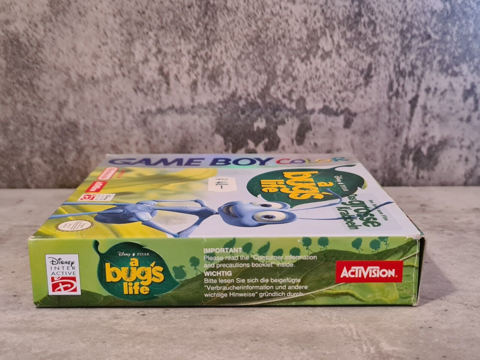 Game Boy Color Disney Pixar a Bug's Life mit OVP und Anleitung EUR - T-Retro-Games 