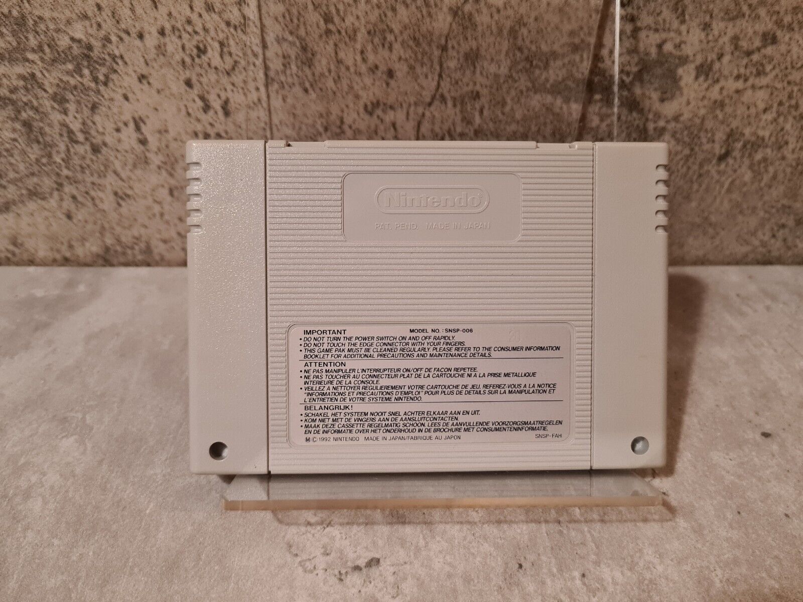 SNES Super Nintendo On The Ball FAH Modul - T-Retro-Games 
