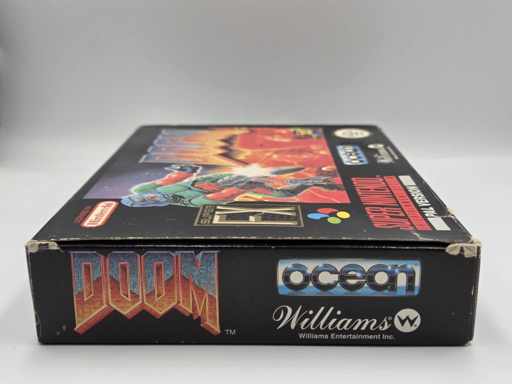 SNES Super Nintendo Doom mit OVP und Anleitung NOE - T-Retro-Games 