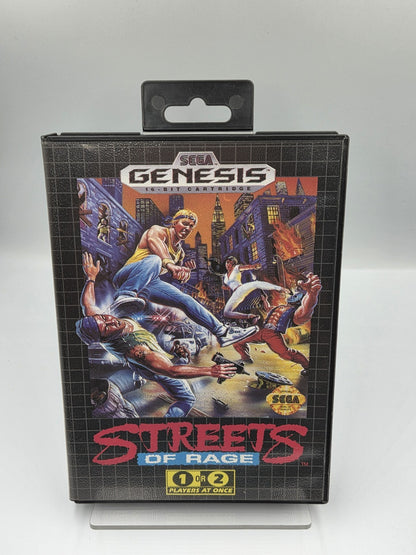 Sega Genesis Streets of Rage mit OVP und Anleitung USA