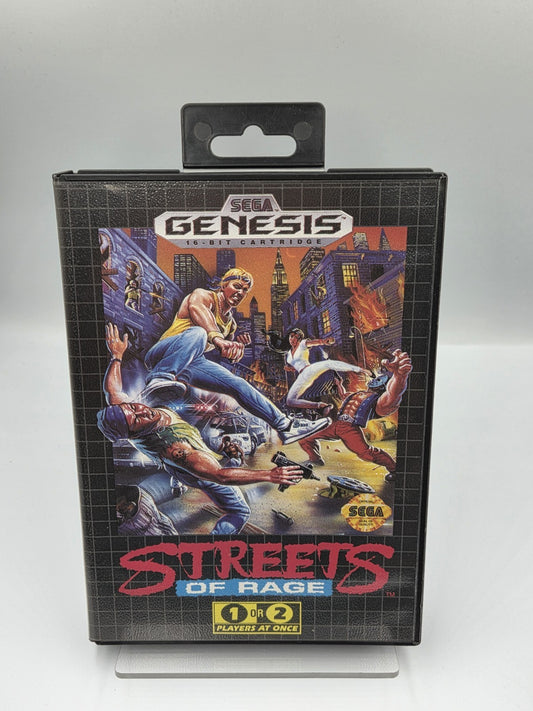 Sega Genesis Streets of Rage mit OVP und Anleitung USA