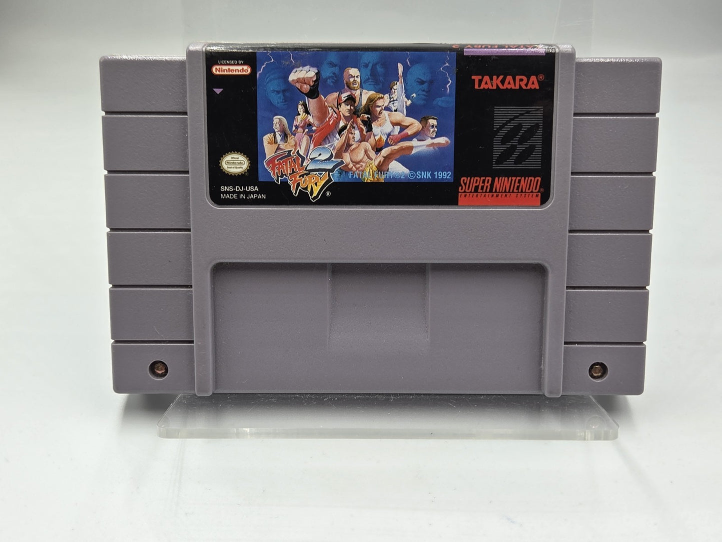 SNES Super Nintendo Fatal Fury 2 NTSC USA Modul