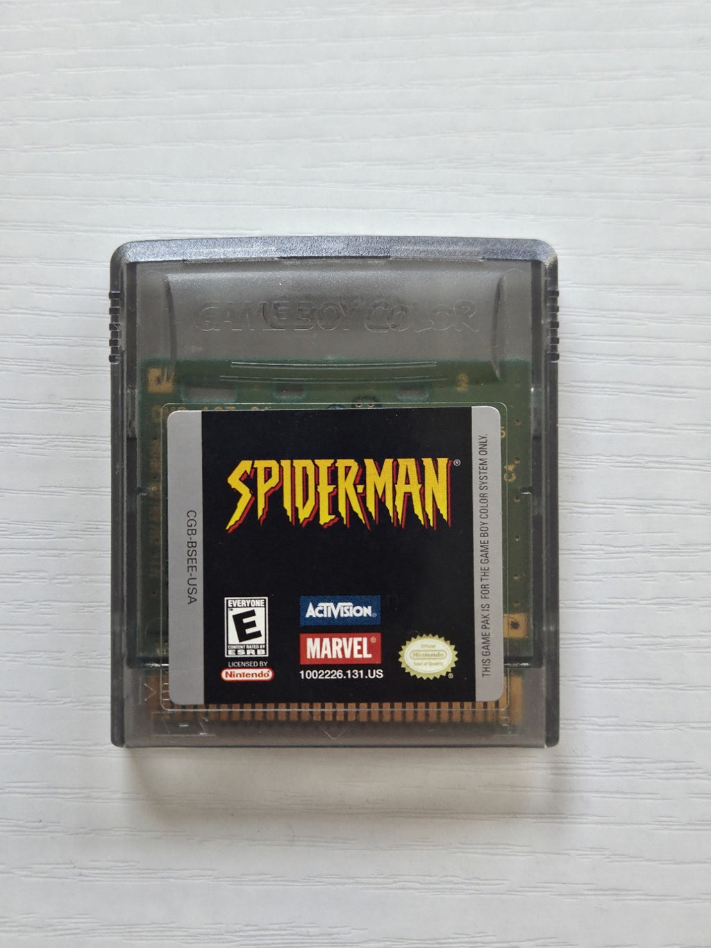 Nintendo Game Boy Color Spiel Spider-Man USA Modul