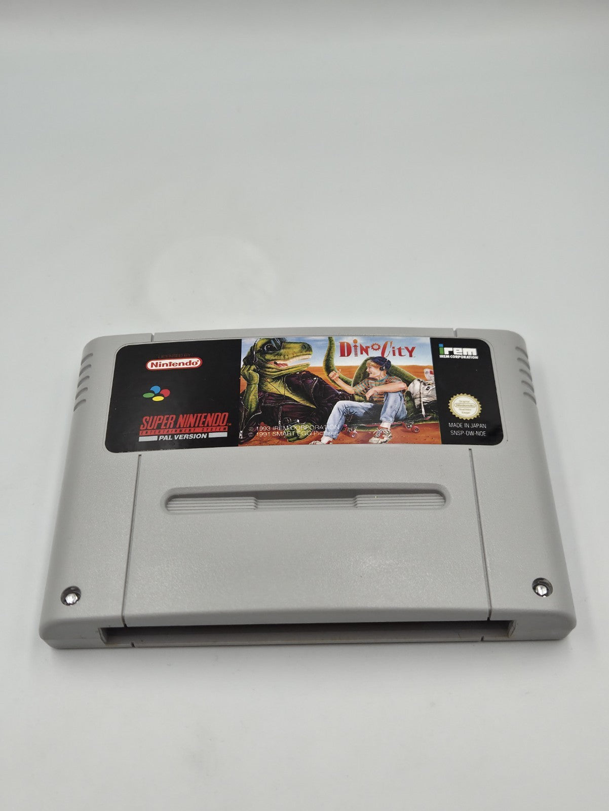 SNES Super Nintendo Dino City mit OVP und Anleitung NOE