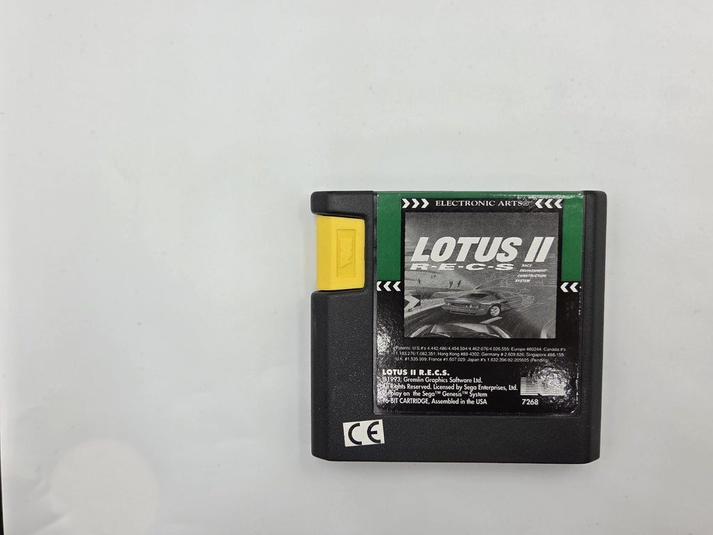 Sega Mega Drive Spiel Lotus II R.E.C.S. mit OVP und Anleitung Multilingual 