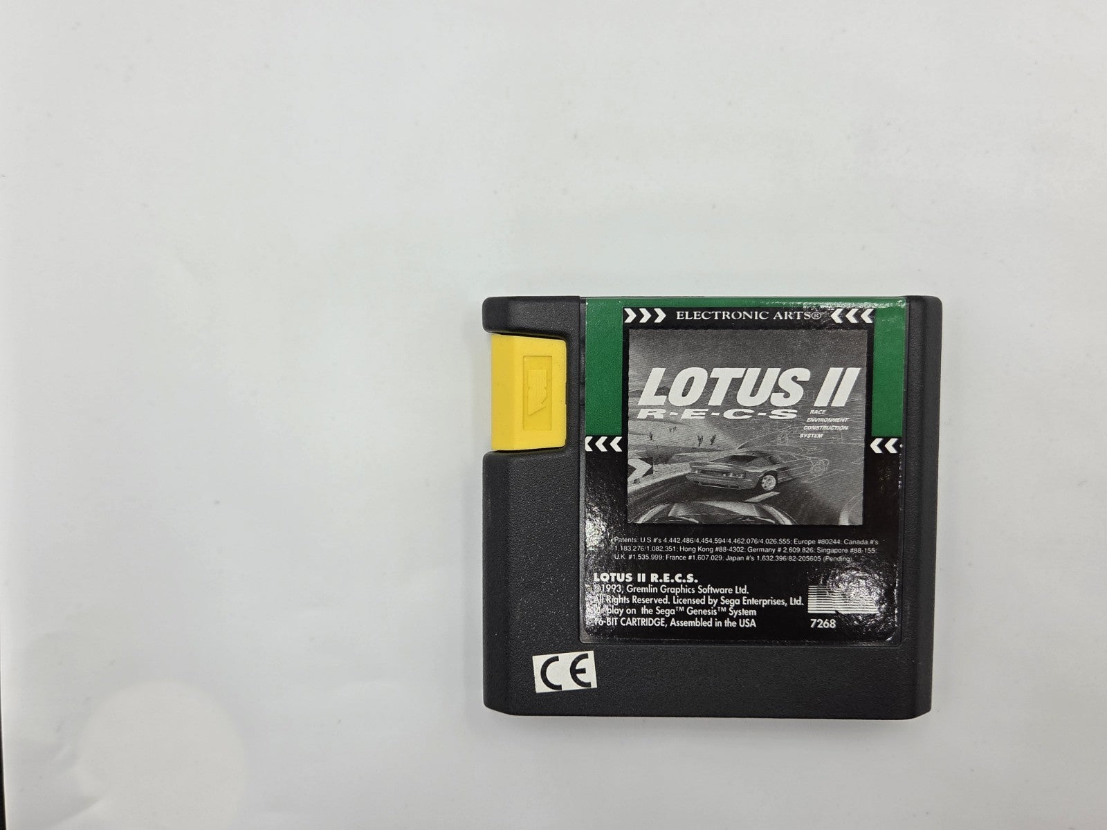 Sega Mega Drive Spiel Lotus II R.E.C.S. mit OVP und Anleitung Multilingual 