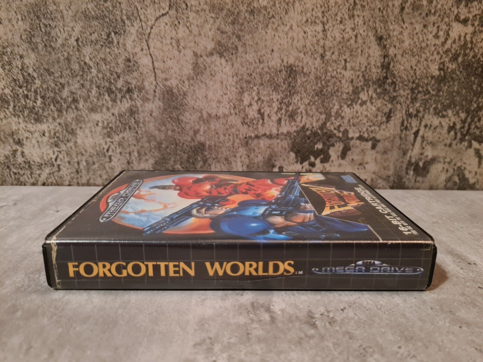 Sega Mega Drive Spiel Forgotten Worlds mit OVP Multi Language - T-Retro-Games 