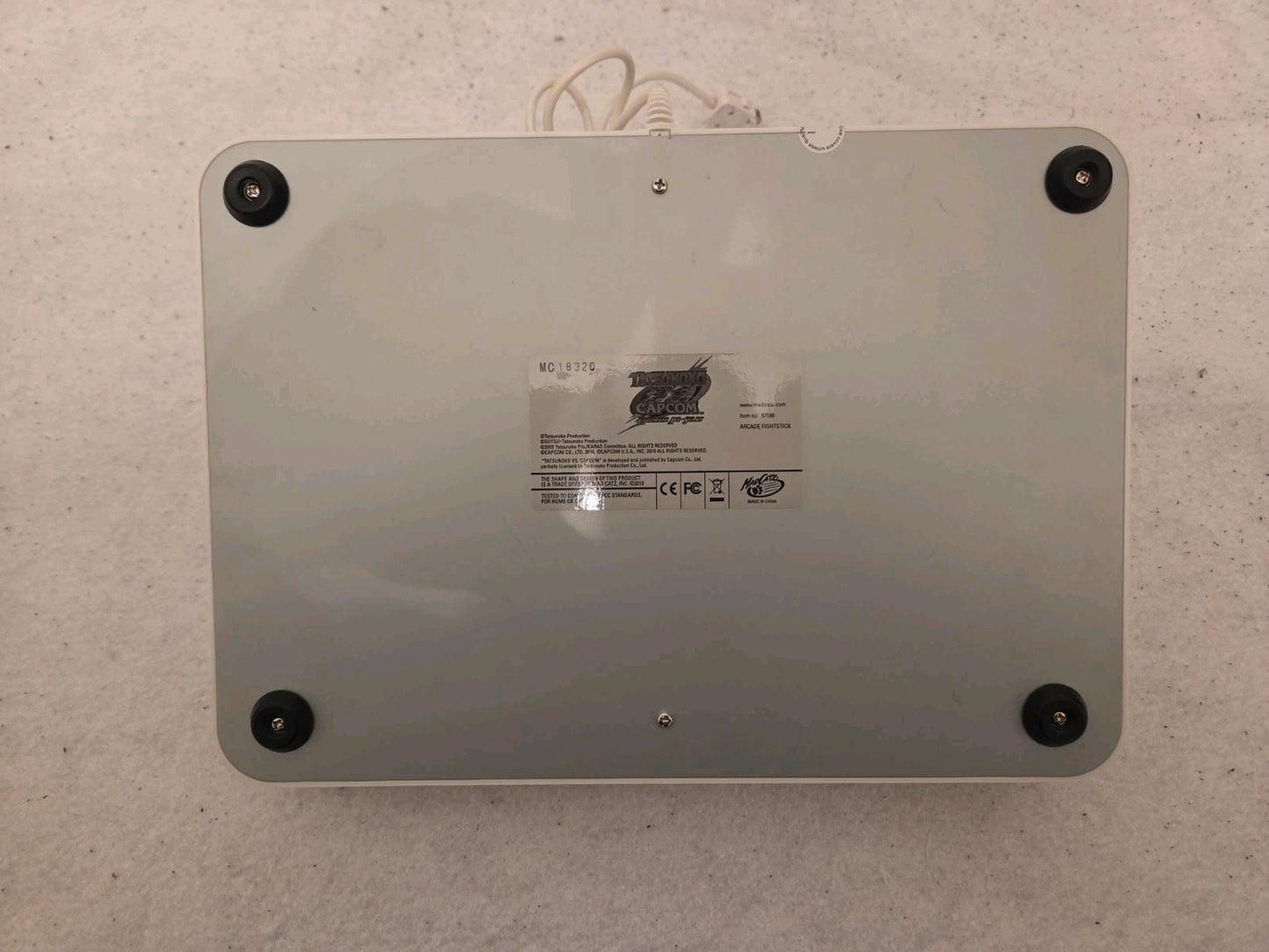 Nintendo Wii Arcade Fightstick Tatsunoko vs. Capcom Ultimate All Stars OVP