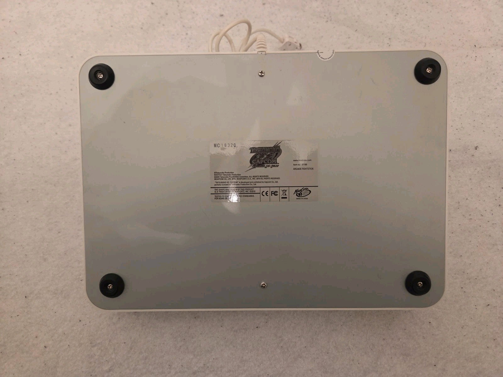 Nintendo Wii Arcade Fightstick Tatsunoko vs. Capcom Ultimate All Stars OVP