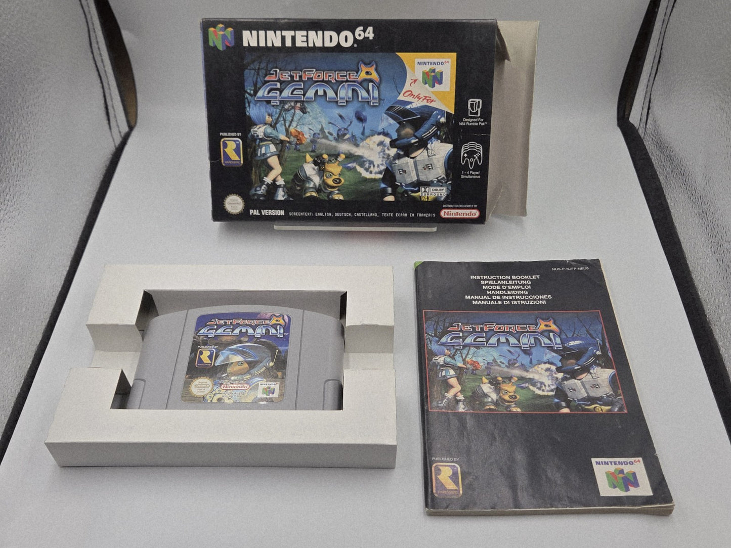 N64 Nintendo 64 Jet Force Gemini mit OVP und Anleitung EUR