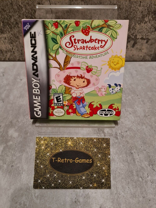 Gameboy Advance Strawberry Shortcake mit OVP und Anleitung USA - T-Retro-Games 