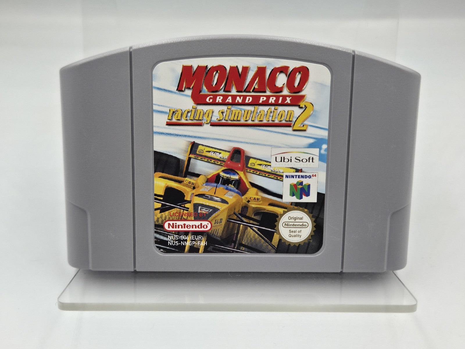 N64 Nintendo 64 Spiel Monaco Grand Prix Racing Simulation 2  Modul EUR