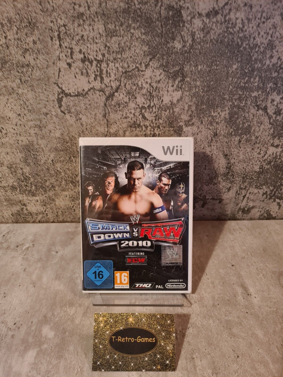 Nintendo Wii Spiel WWF Smackdown vs Raw 2010 Sealed Neu - T-Retro-Games 