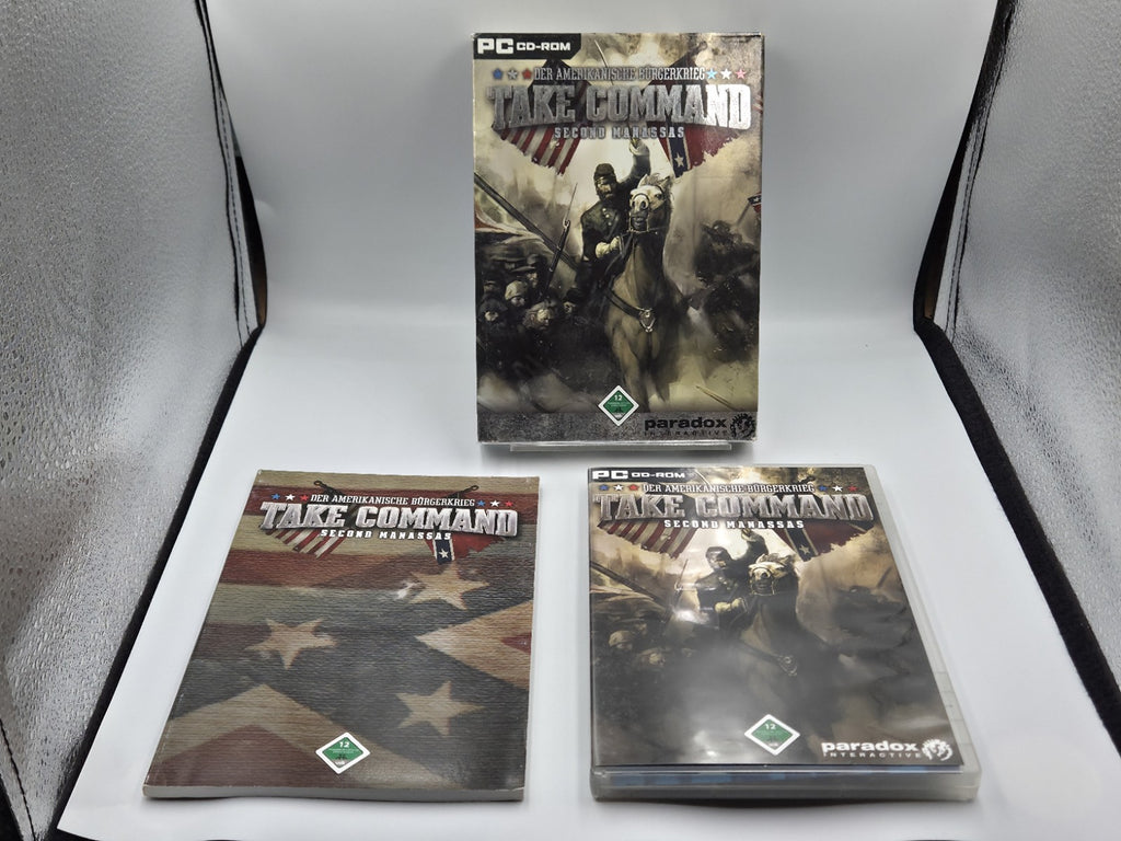 PC-CD Rom Spiel Take Command Second Manassas Pappschuber  Deutsch