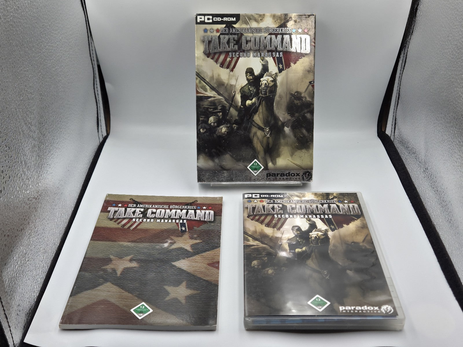 PC-CD Rom Spiel Take Command Second Manassas Pappschuber  Deutsch