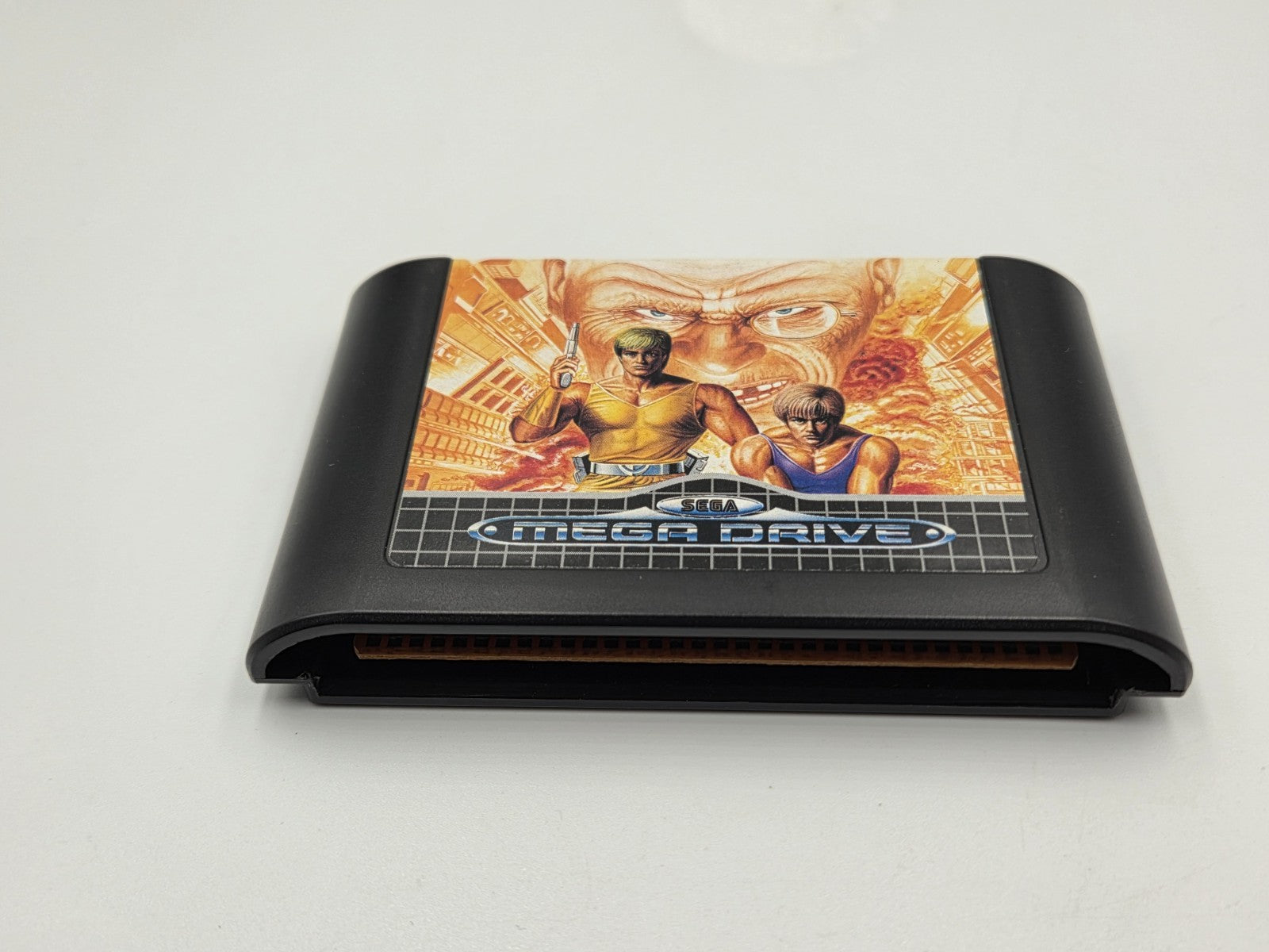 Sega Mega Drive Spiel Crack Down mit OVP und Anleitung Multilingual 