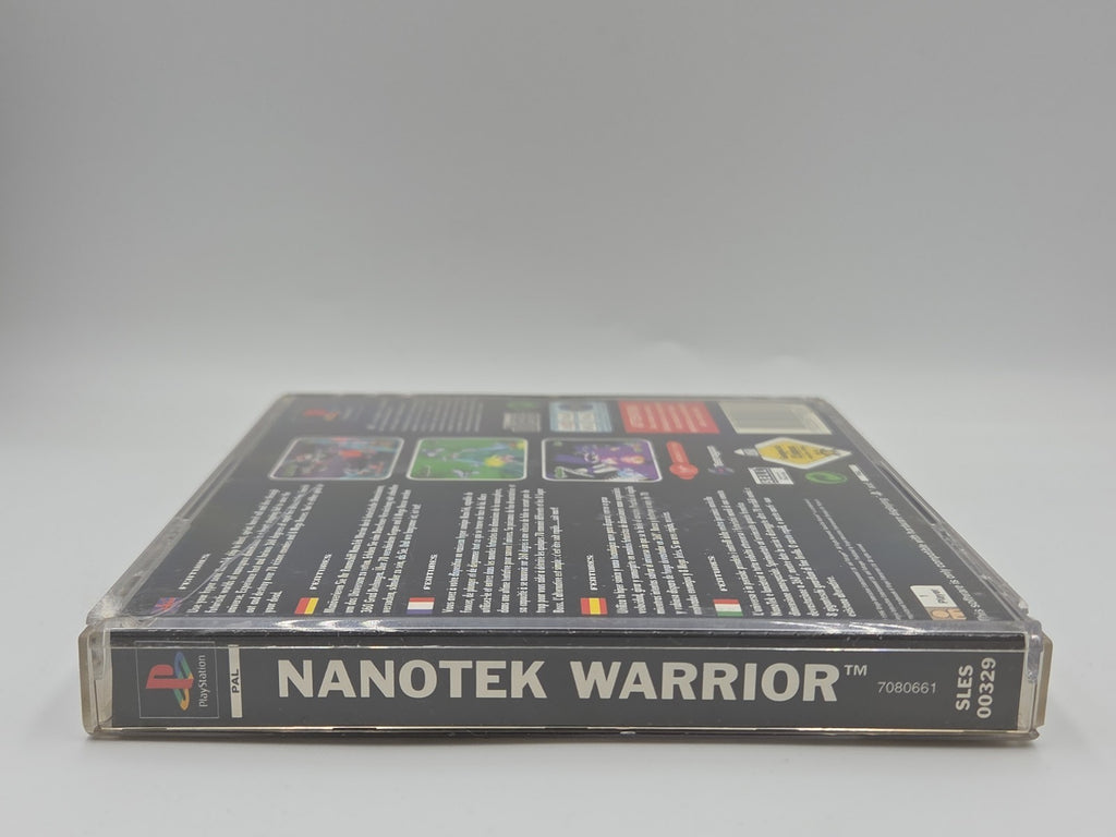 PS1 Playstation 1 Spiel Nanotek Warrior mit OVP und Anleitung Multilingual