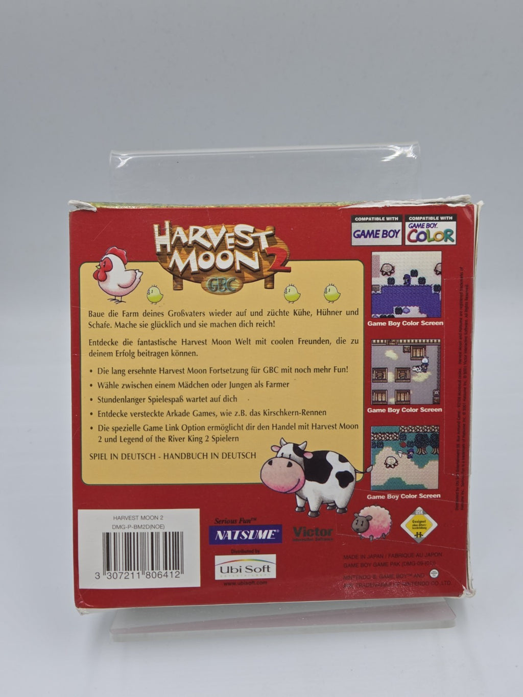 Nintendo Game Boy Color Spiel Harvest Moon 2 mit OVP und Anleitung NOE