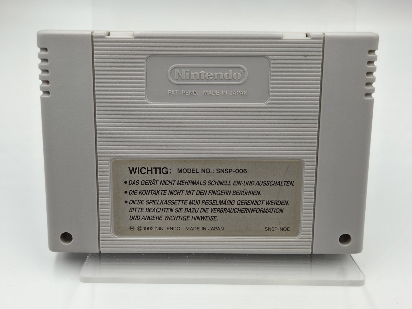 SNES Super Nintendo Tetris 2 Modul NOE