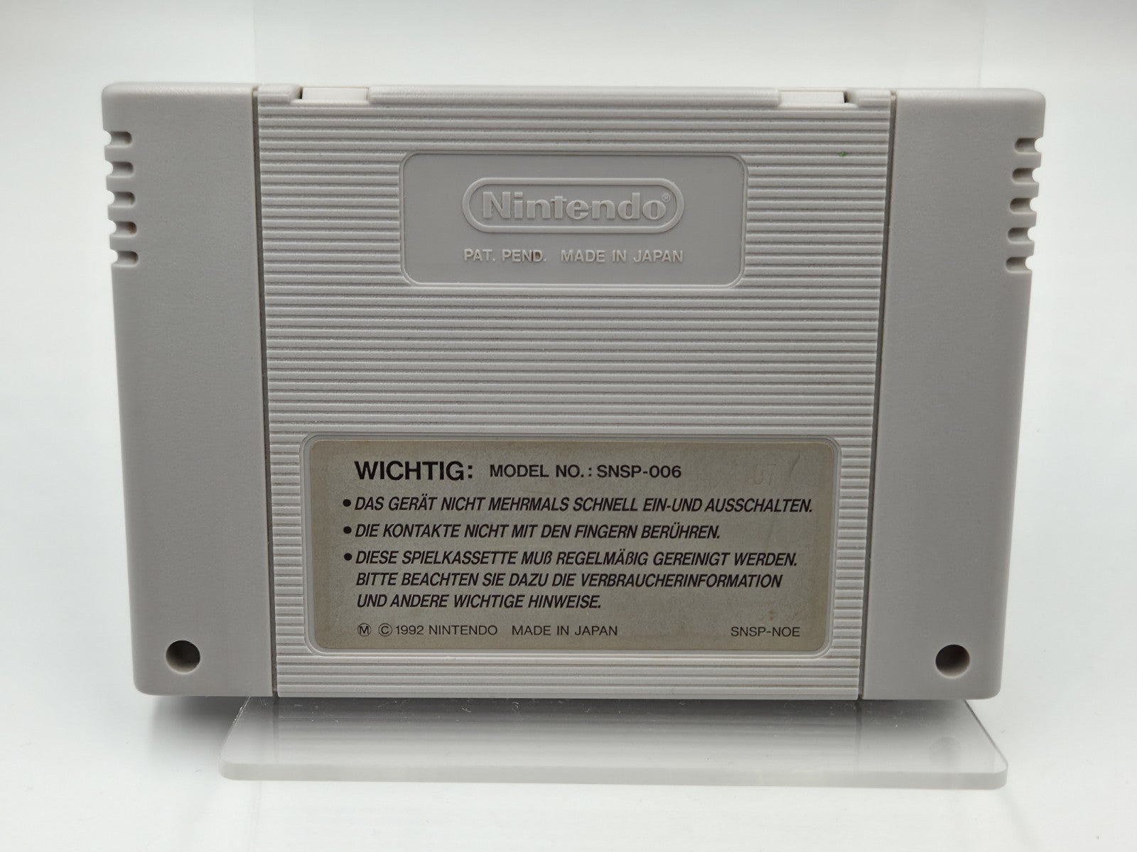 SNES Super Nintendo Tetris 2 Modul NOE