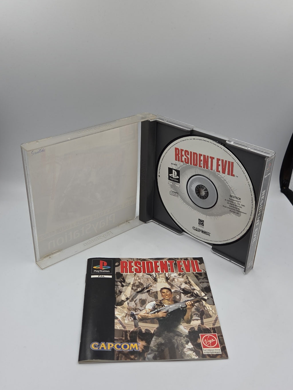 PS1 Playstation 1 Spiel Resident Evil mit OVP und Anleitung Deutsch