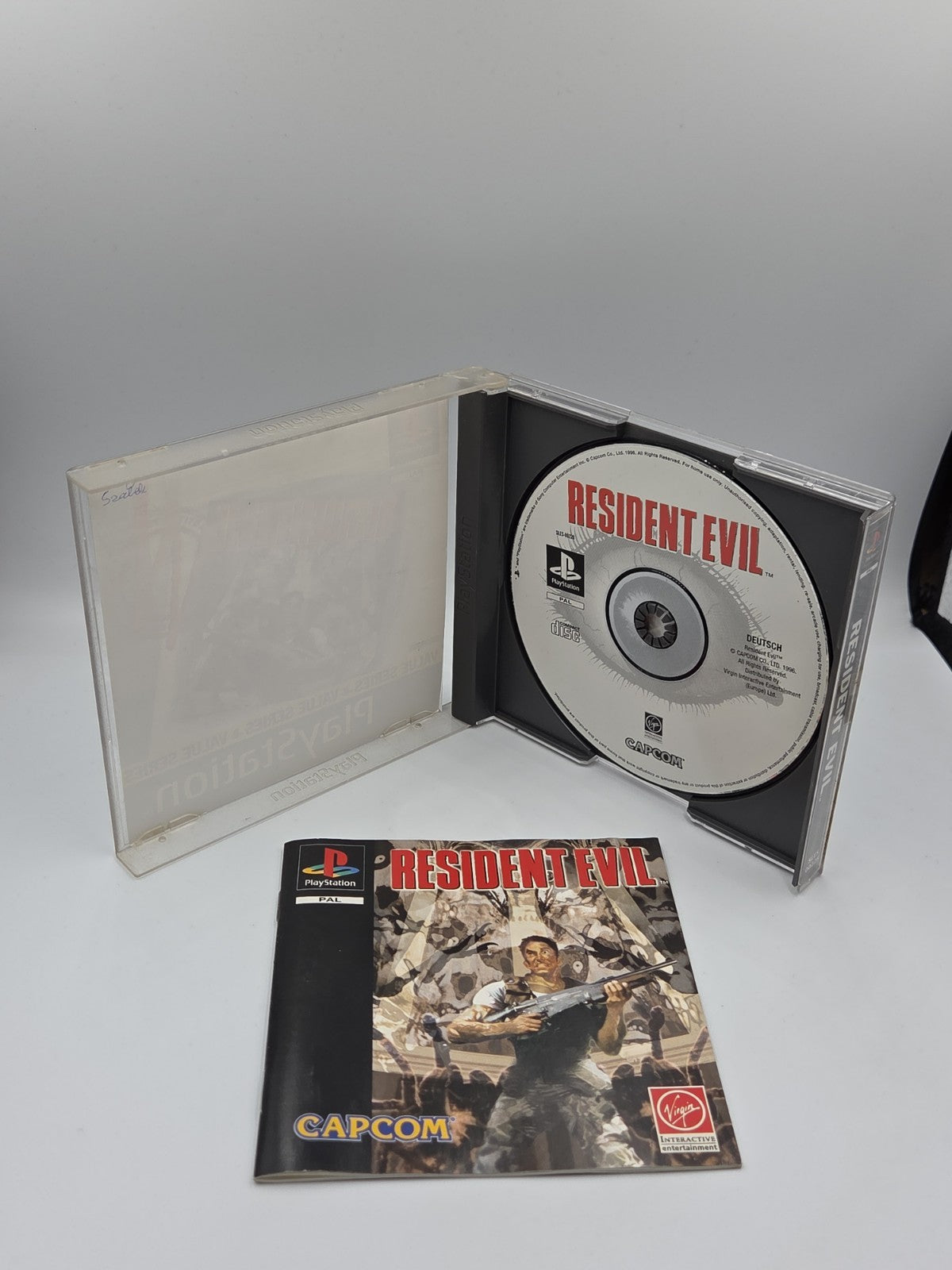 PS1 Playstation 1 Spiel Resident Evil mit OVP und Anleitung Deutsch