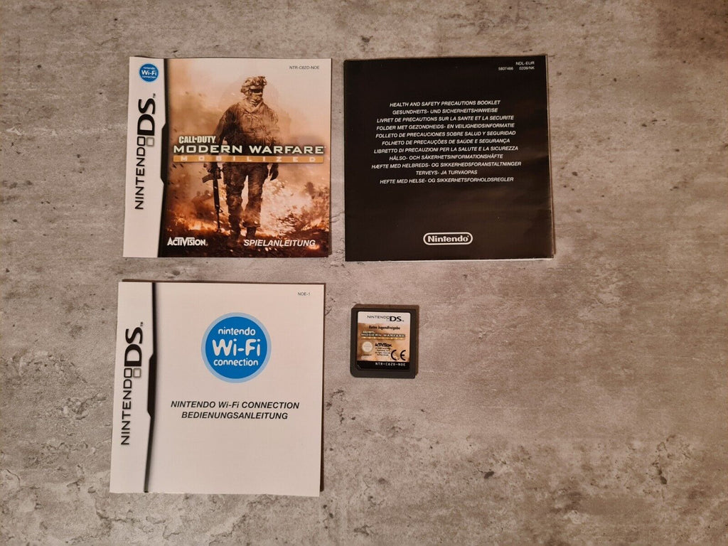 Nintendo DS Call of Duty Modern Warfare Mobilized mit OVP und Anleitung NOE - T-Retro-Games 