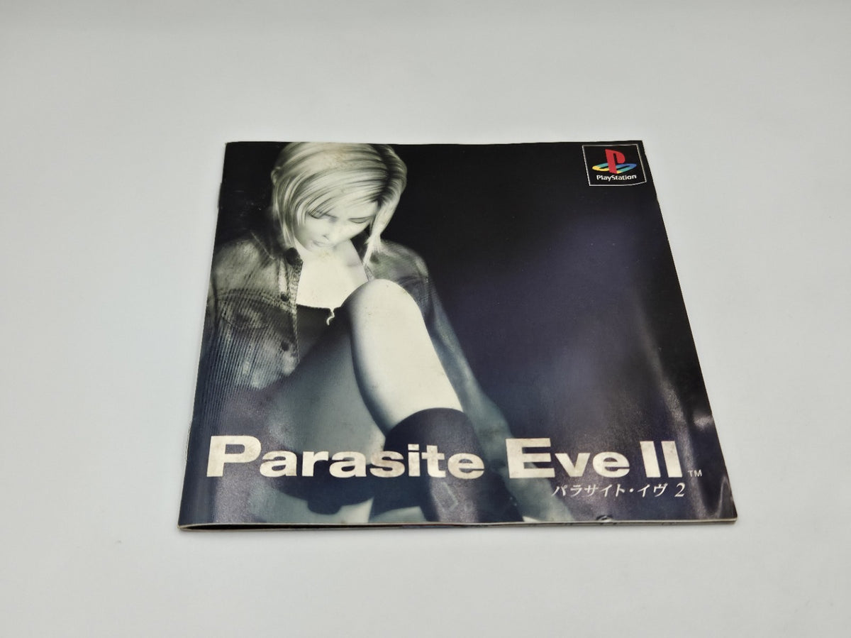 PS1 Playstation 1 Spiel Parasite Eve II mit OVP + Anleitung NTSC-J Japan 2 Discs