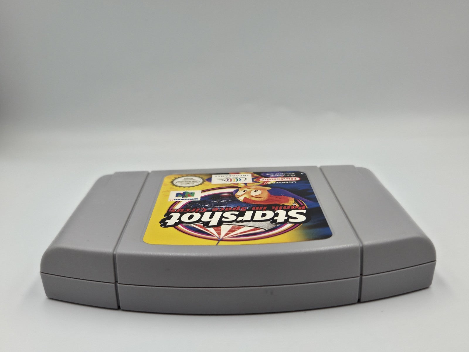 N64 Nintendo 64 Spiel Starshot Panik im Space Circus NOE Modul