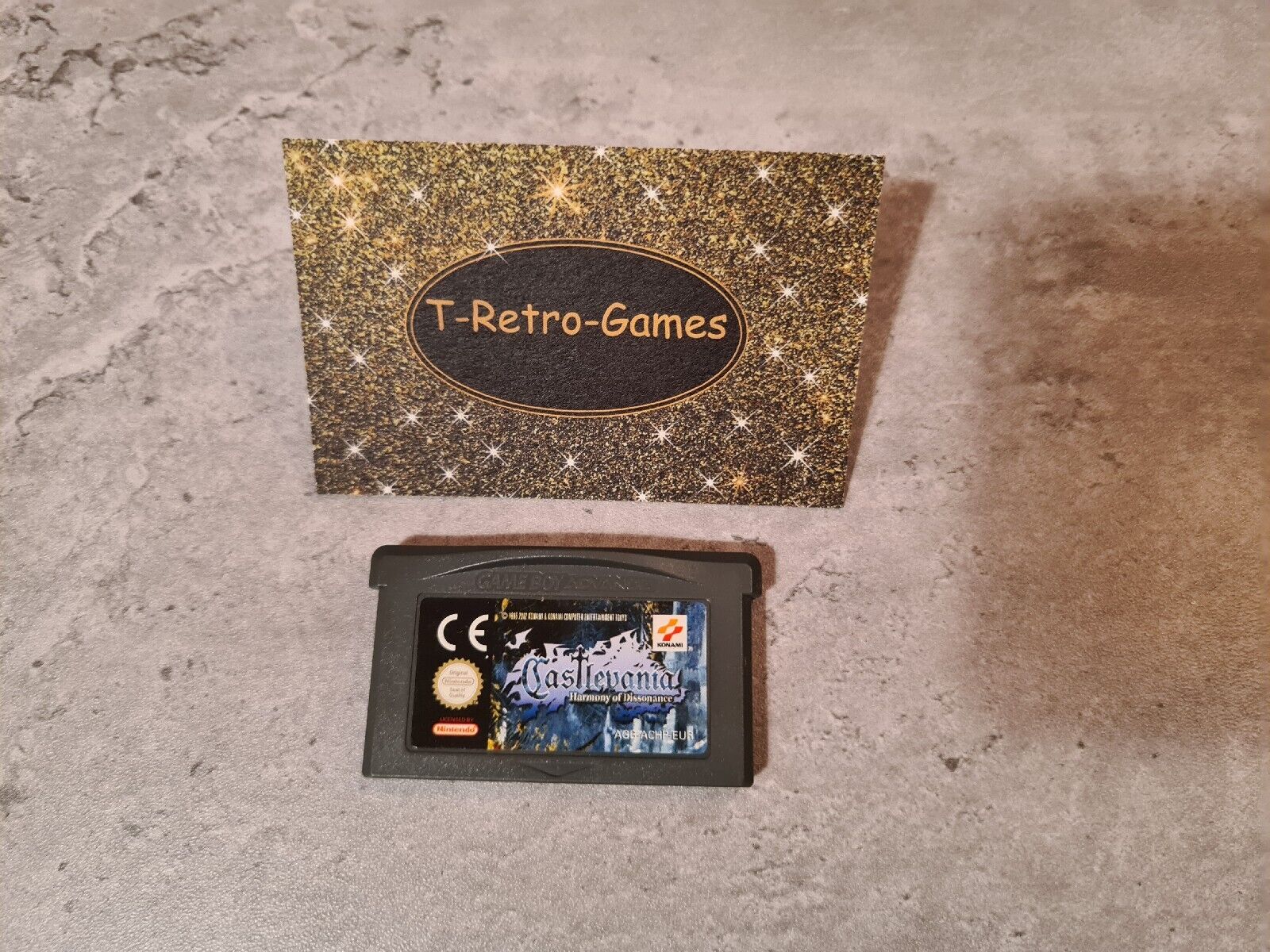 Nintendo Gameboy Advance Castlevania Harmony of Dissonance Modul EUR - T-Retro-Games 