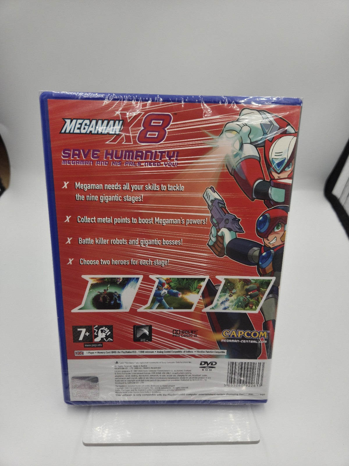 PS2 Playstation 2 Spiel MegaMan X8 Sealed Neu New Englisch