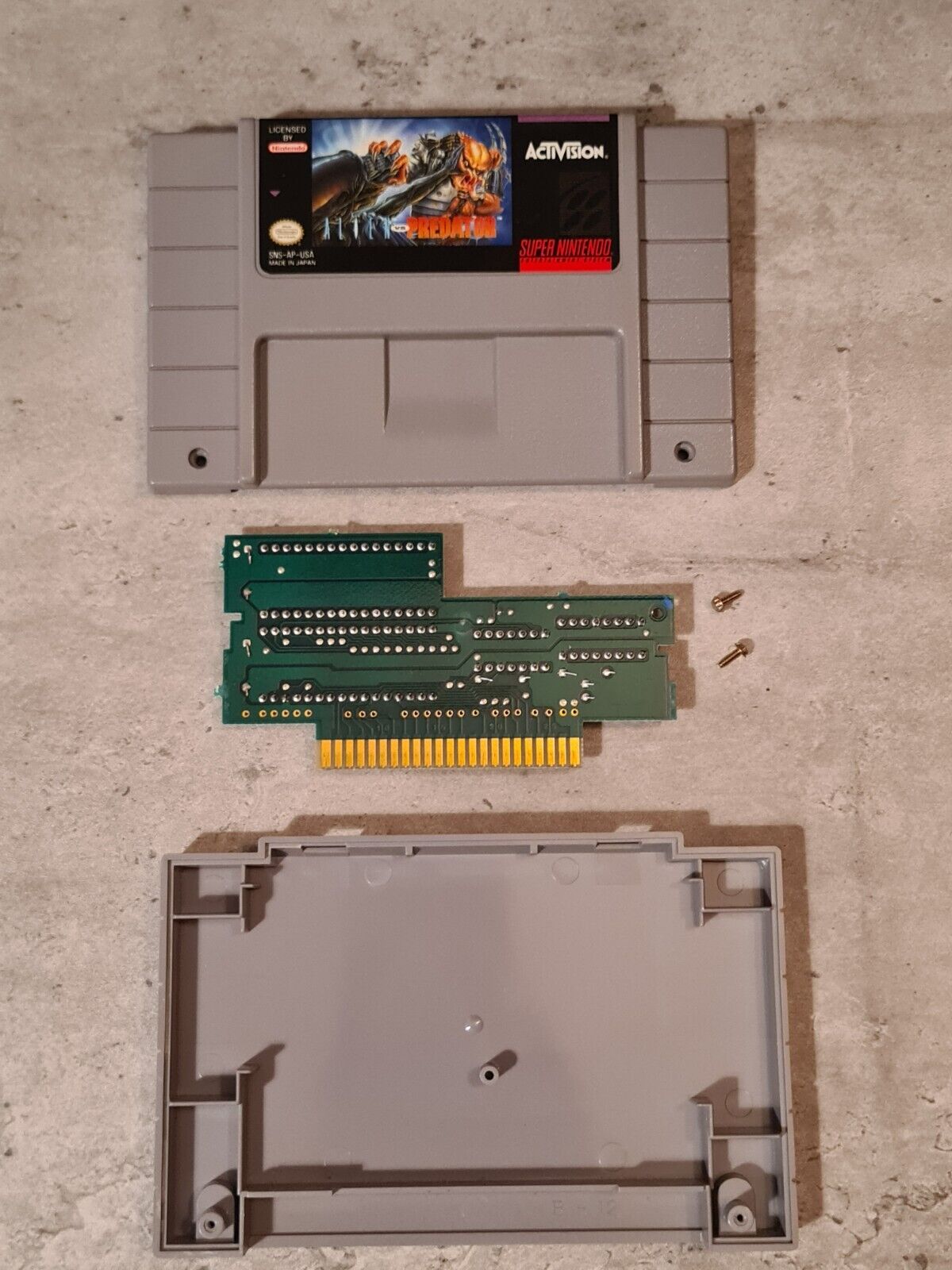 SNES Super Nintendo Alien vs. Predator NTSC USA Modul - T-Retro-Games 