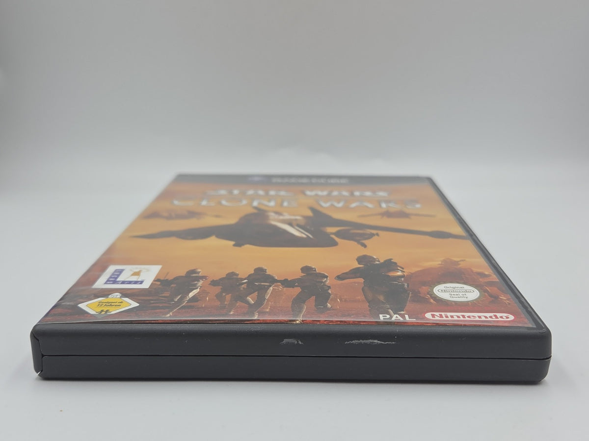 Nintendo GameCube Spiel Star Wars Clone Wars mit OVP und Anleitung NOE
