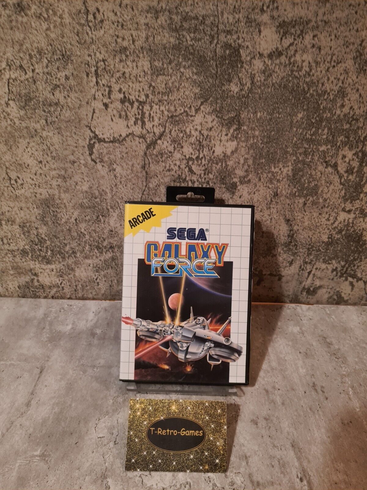 Sega Master System Galaxy Force mit OVP und Anleitung Multi Language - T-Retro-Games 