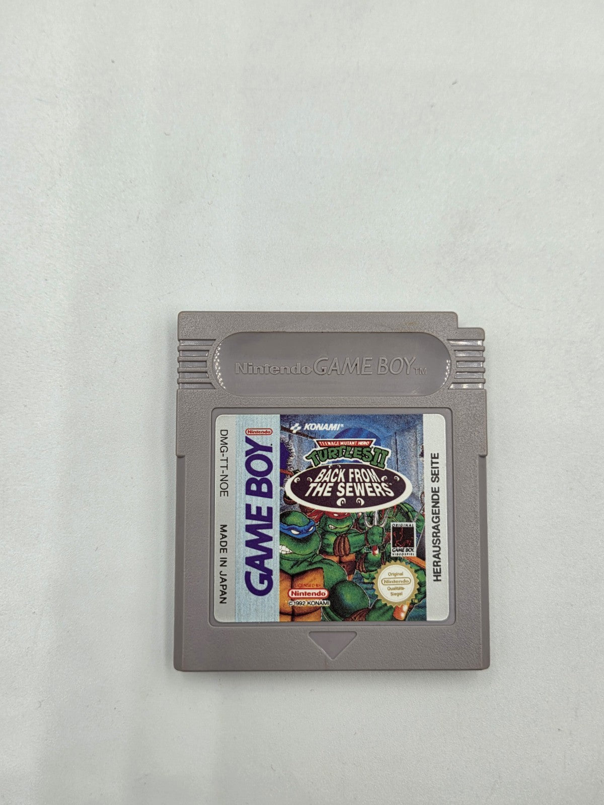 Game Boy Classic Turtles II 2 Back from The Sewers mit OVP und Anleitung NOE