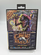 Sega Mega Drive Spiel Crüe Ball mit OVP und Anleitung Multilingual 