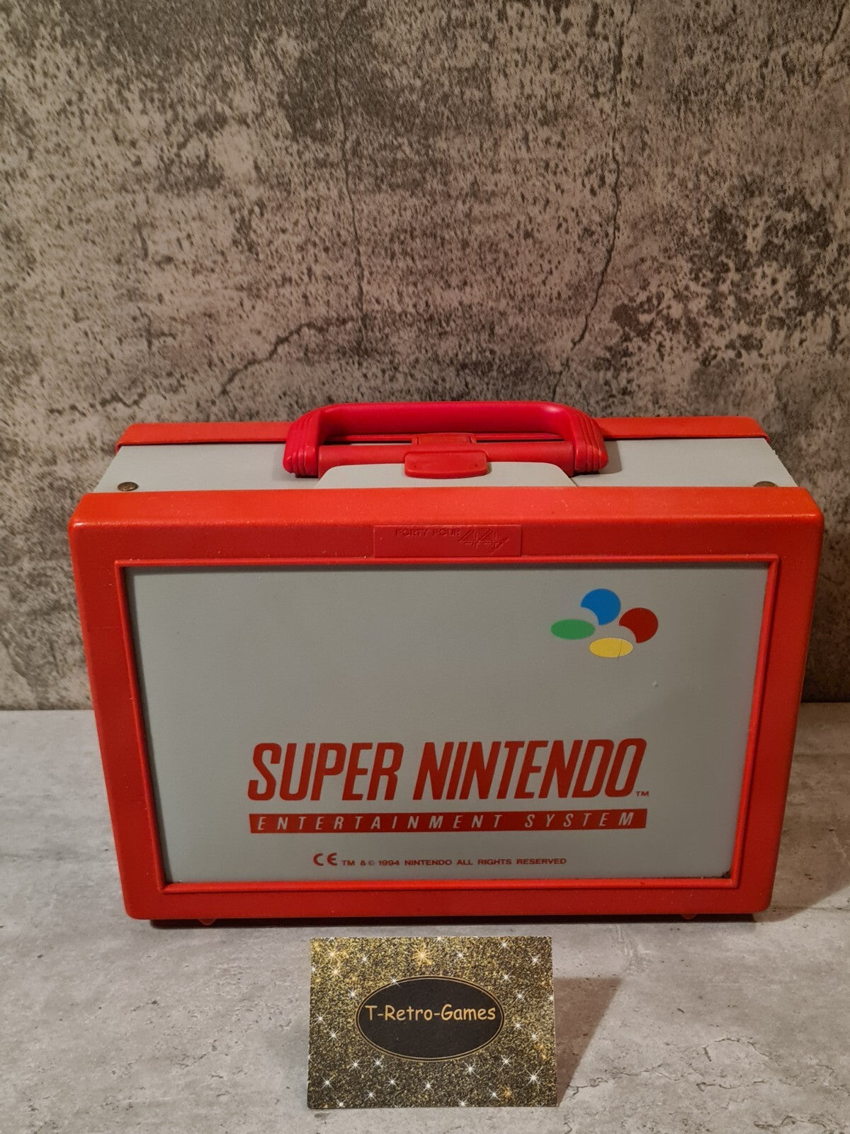 SNES Super Nintendo Koffer Case 1992