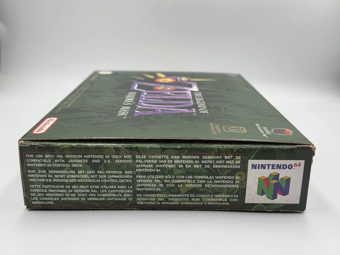 N64 Nintendo 64 The Legend of Zelda Majora's Mask mit OVP und Anleitung EUR