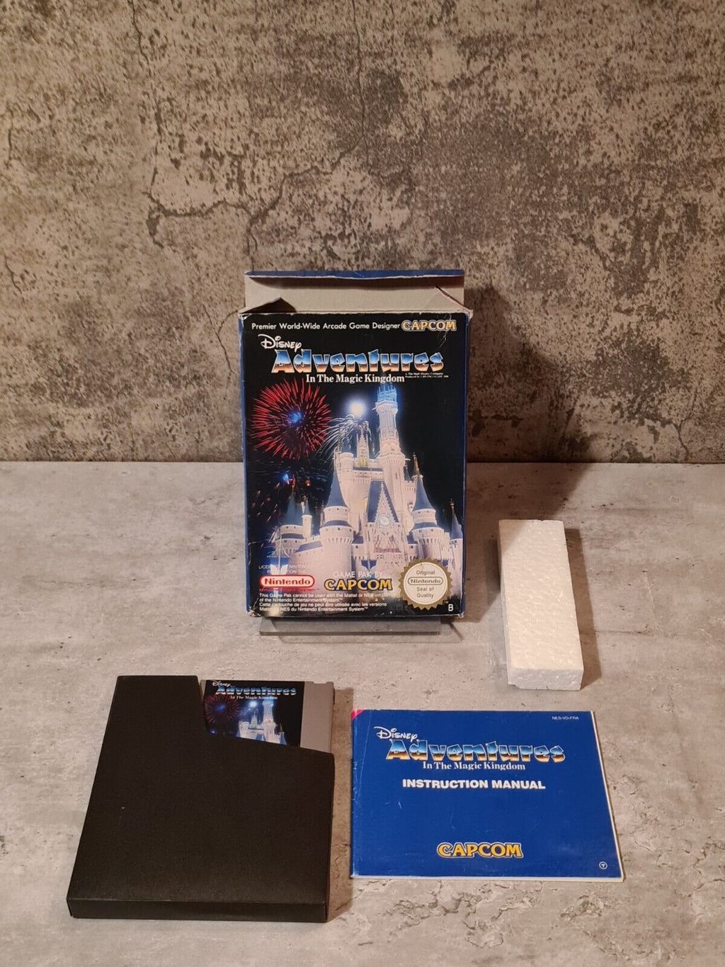 Nintendo NES Disney Adventures In The Magic Kingdom mit OVP und Anleitung FRA - T-Retro-Games 
