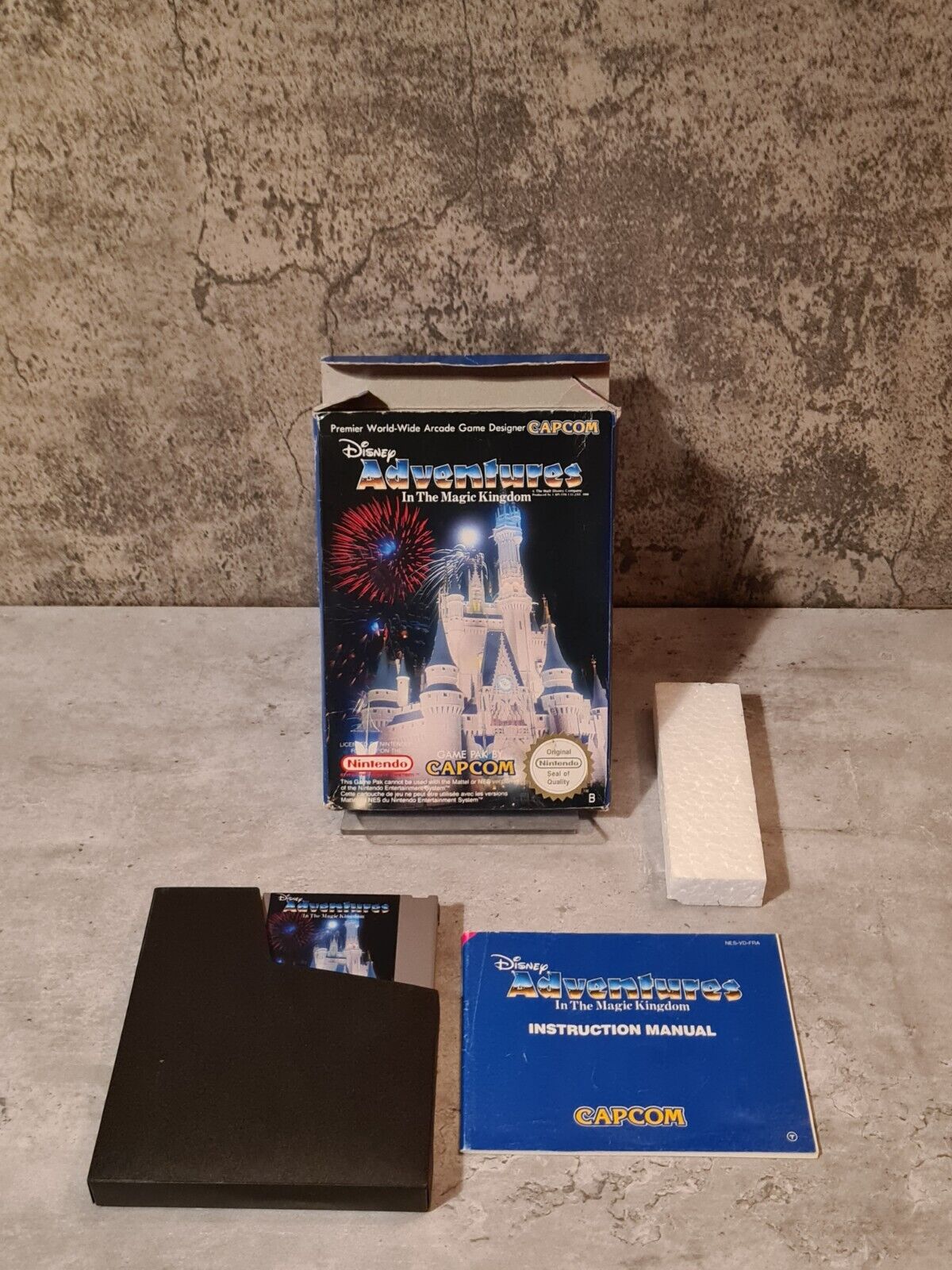 Nintendo NES Disney Adventures In The Magic Kingdom mit OVP und Anleitung FRA - T-Retro-Games 