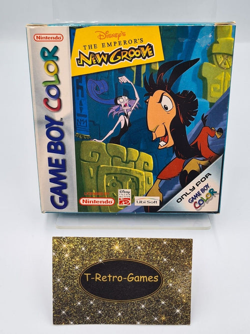 Game Boy Color Disney's The Emperor's New Groove mit OVP und Anleitung SCN - T-Retro-Games 