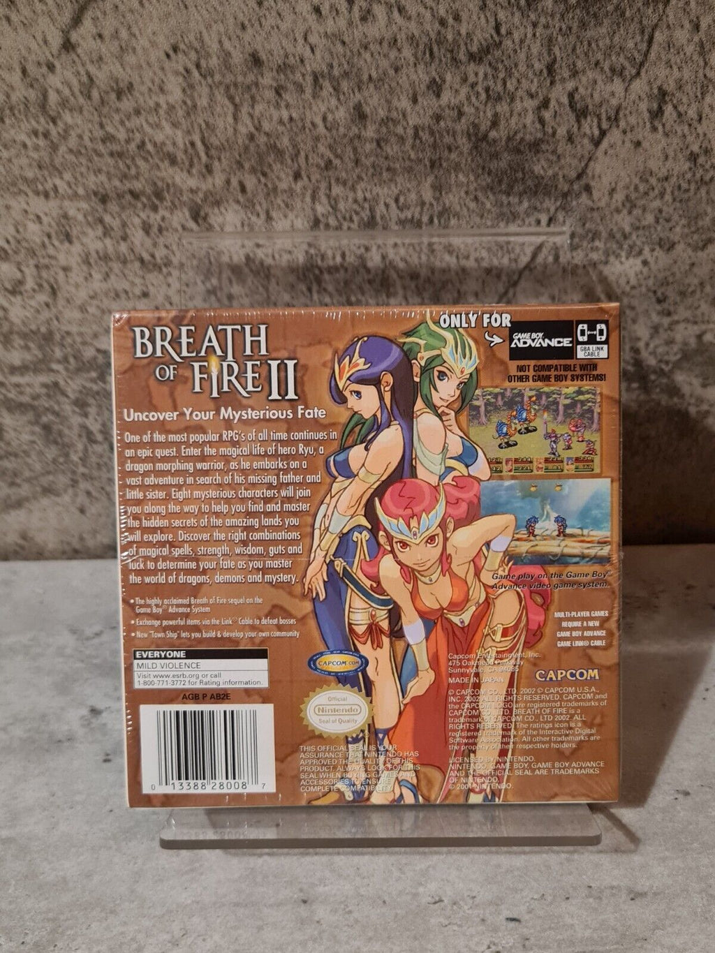Nintendo Game Boy Advance Breath of Fire II USA Sealed Neu New - T-Retro-Games 