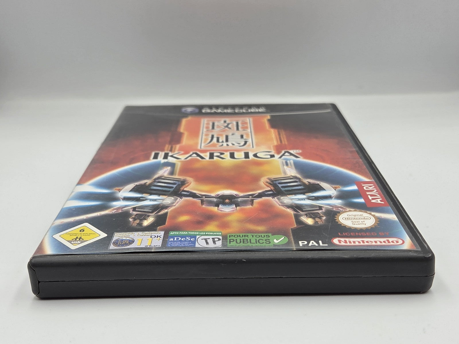 Nintendo GameCube Ikaruga mit OVP und Anleitung EUR - T-Retro-Games 