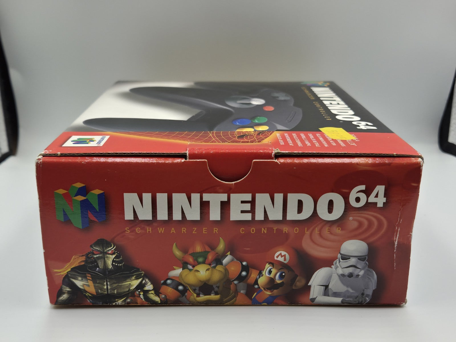 N64 Nintendo 64 Controller Joystick  Schwarz Black OVP EUR