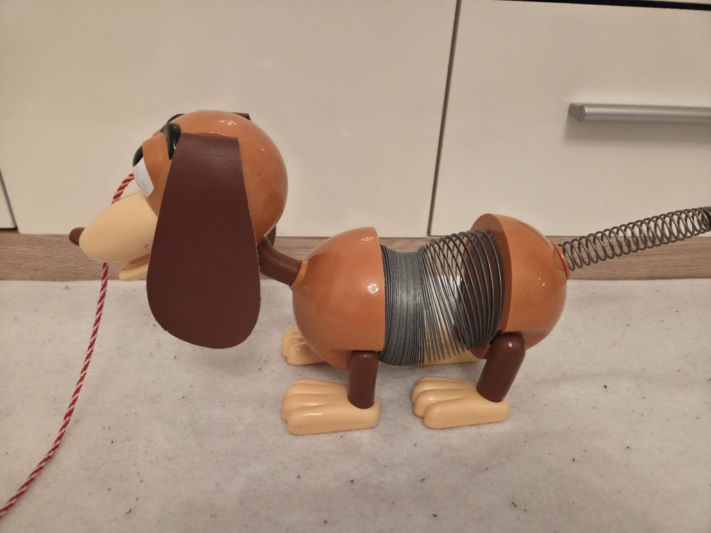 Disney Pixar Toy Story Slinky Dog Nachziehspielzeug Vintage Retro Sammler